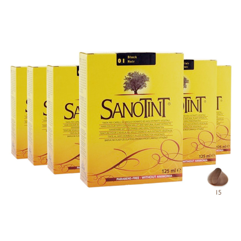 Sanotint Tintura Capelli Biondo Cenere N 15