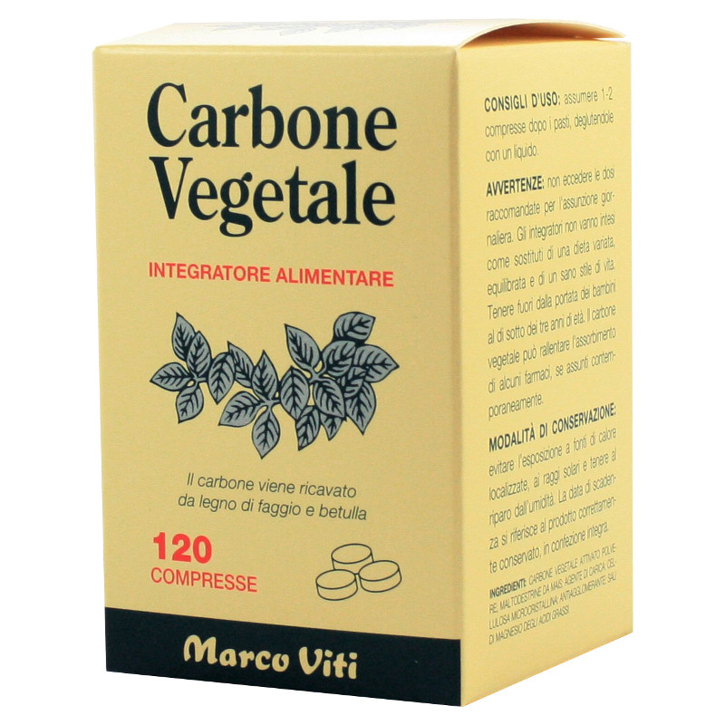 CARBONE VEGETALE 120 CPR