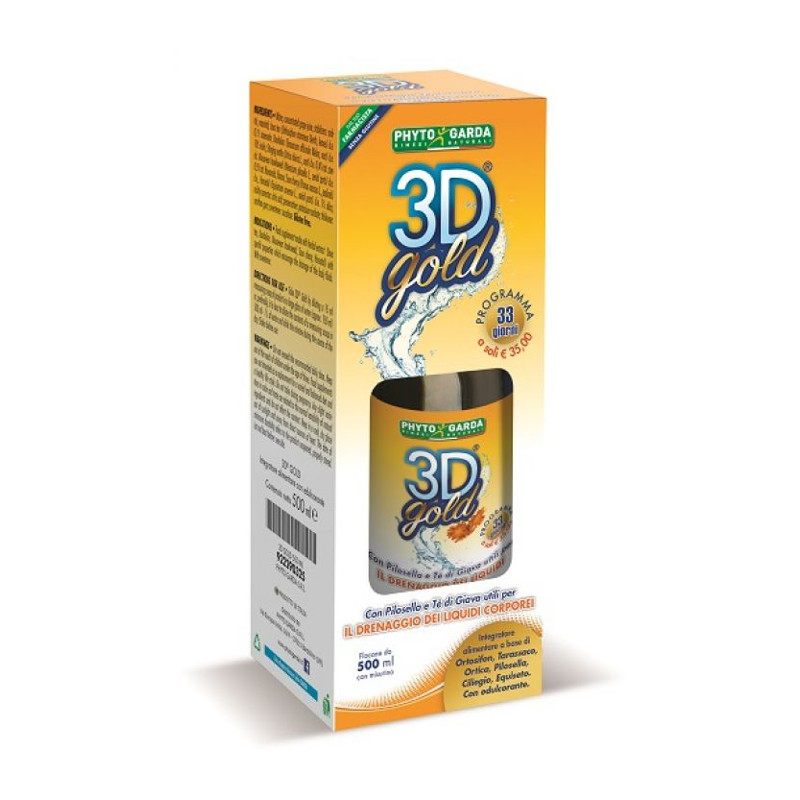 3D GOLD DRENA DEPURA 500 ML