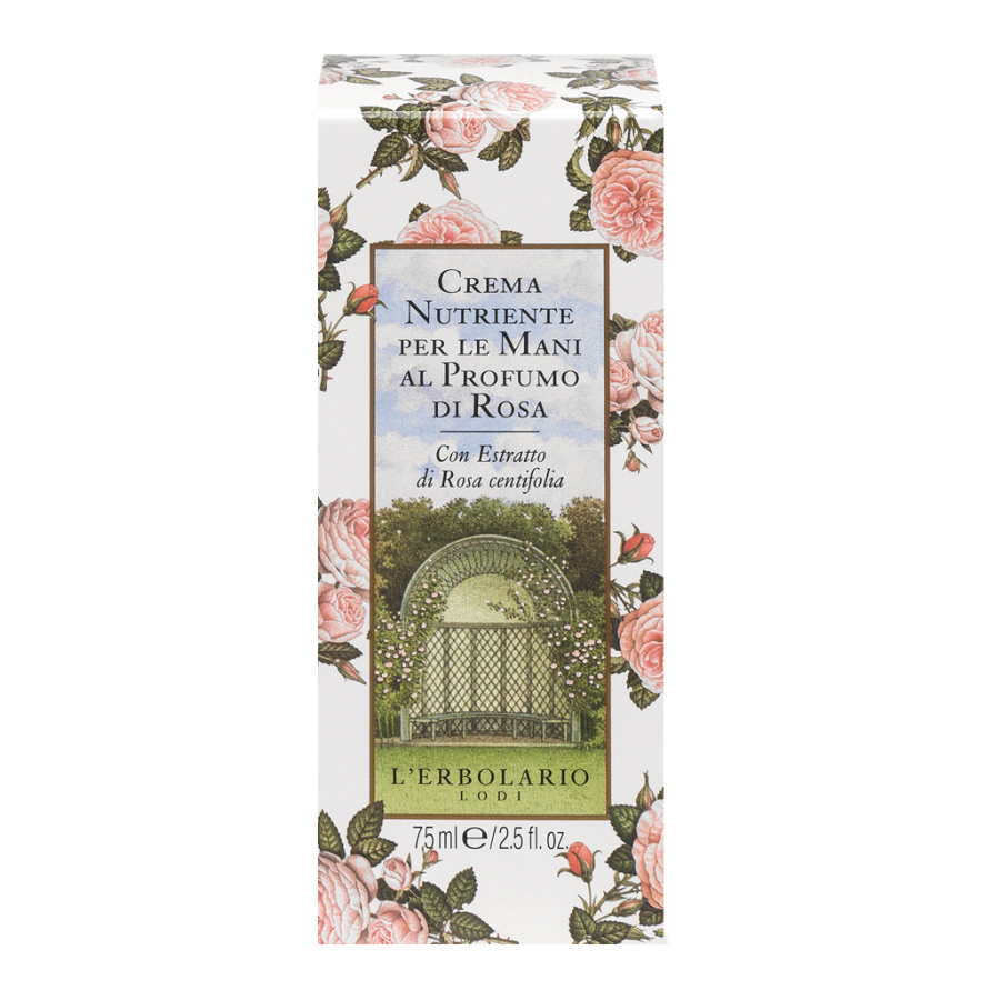 L'ERBOLARIO ROSA CREMA NUTRIENTE MANI 75 ML