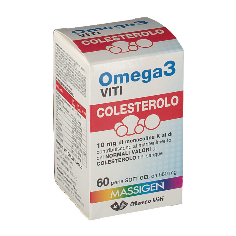 MASSIGEN OMEGA3 COLESTEROLO 60 PERLE SOFTGEL | Econviene.it