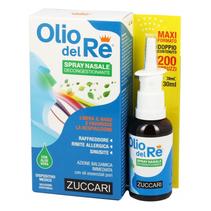 Zuccari Olio del Re Spray Nasale 30ml