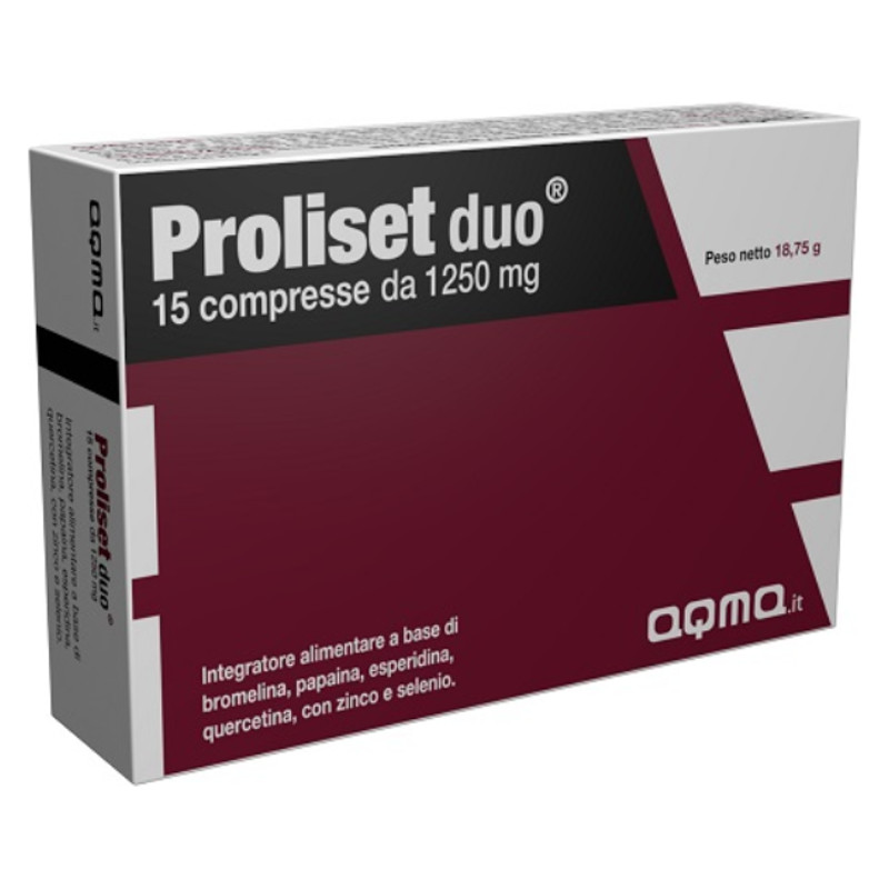 PROLISET DUO 15 COMPRESSE