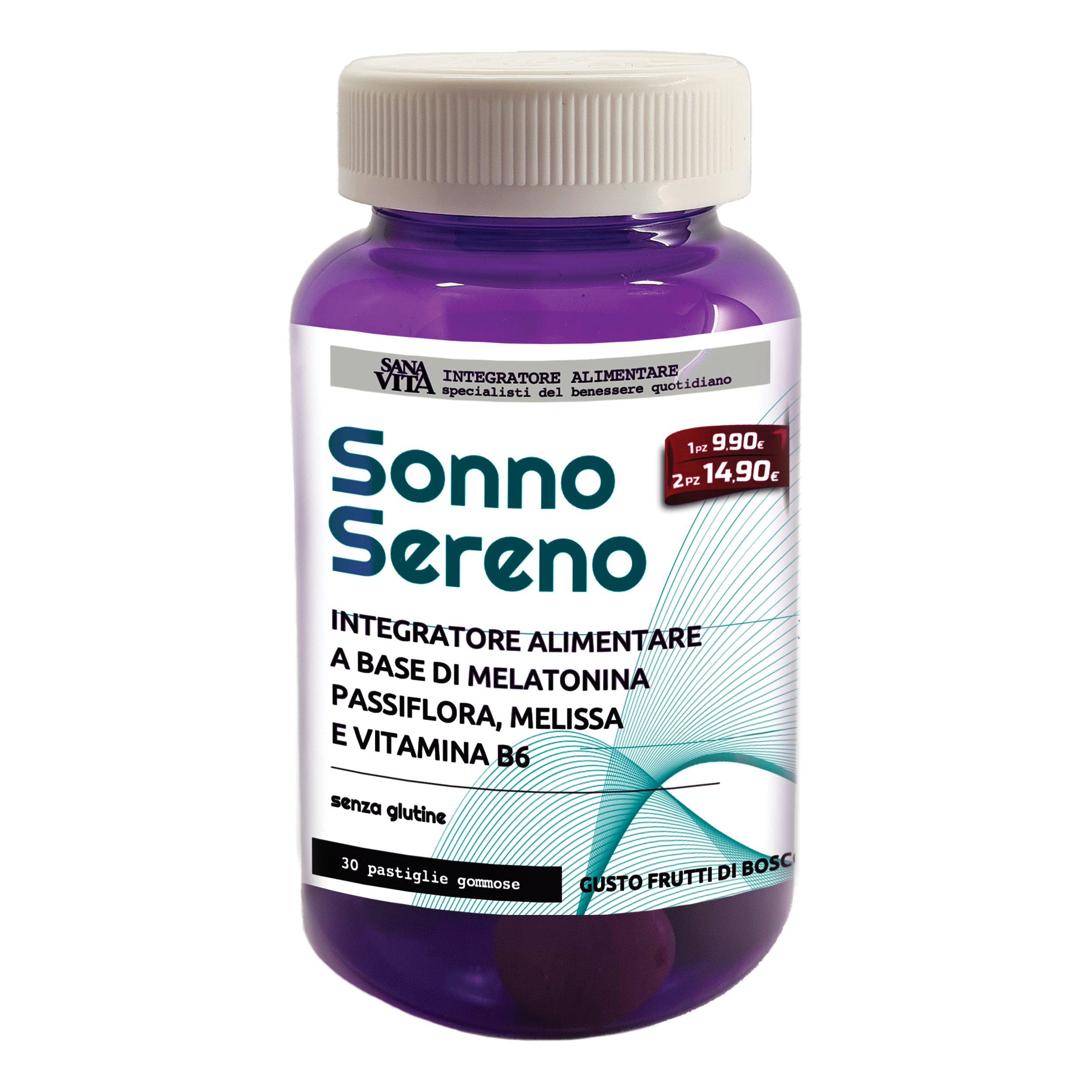 SANAVITA SONNO SERENO 30 GOMMOSE