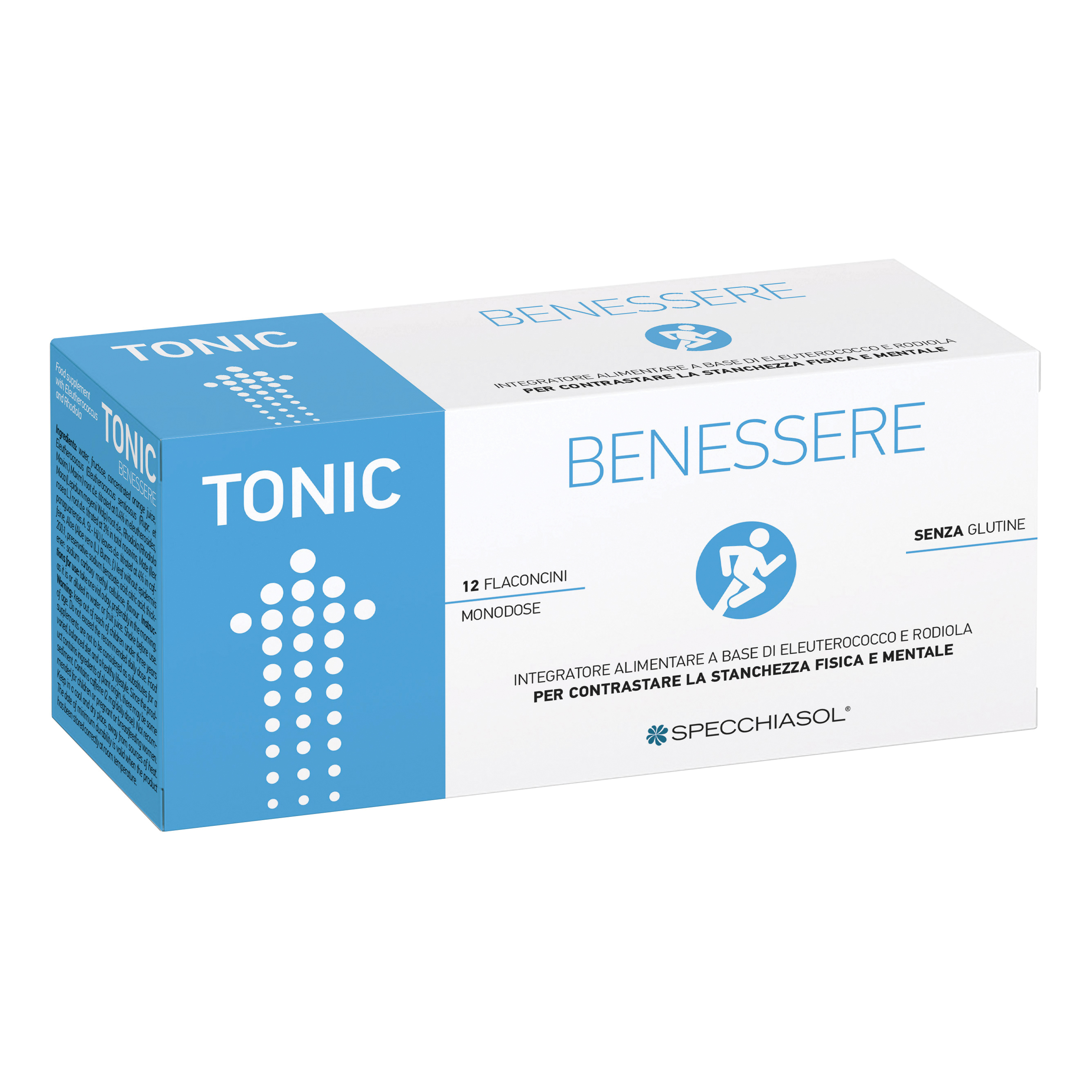 SPECCHIASOL TONIC BENESSERE 12 FLACONCINI DA 10 ML