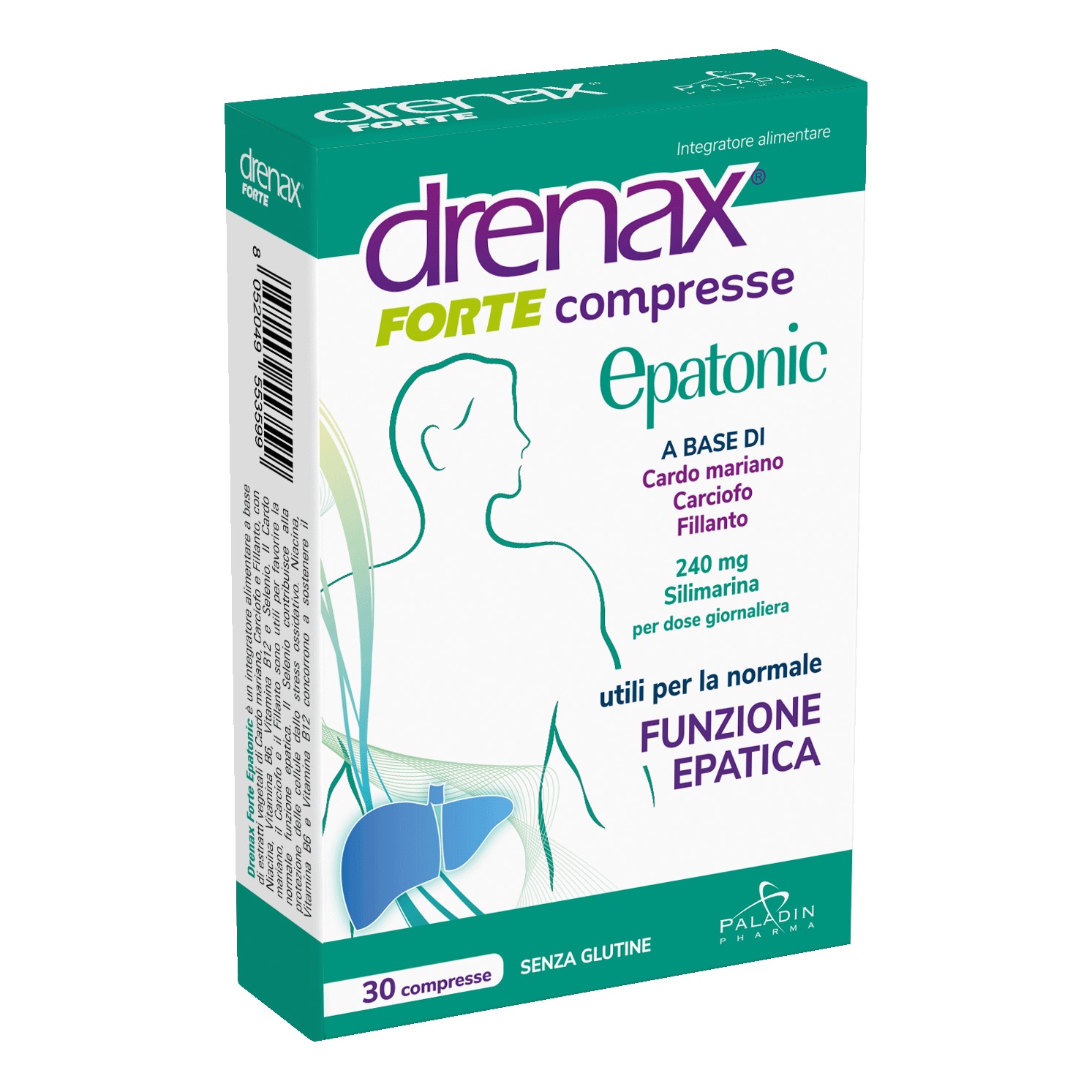 DRENAX FORTE EPATONIC 30 CPR