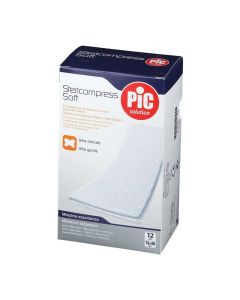 GARZA IN TESSUTO NON TESSUTO PIC 18X40CM 12 PEZZI