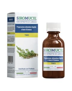 SIROMUCIL PREPARATO ALIMENTARE ESTRATTO DI LUMACA AL TIMO 150 ML