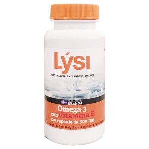 LYSI OMEGA-3 CON VITAMINA E 120 CPS