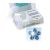 INVERNESS KIT FORATURA CON ORECCHINI A FIORE IN ZAFFIRO PLACCATO PALLLADIO