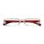 DA VICINO JOLLY TWO TRASPARENTE ASTE ROSSE +1,50