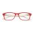 OCCHIALE DA LETTURA PREMONTATO TWINS GOLD ICE ROSSO +1,00