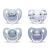 SUAVINEX SUCCHIETTO ANATOMICO LATTICE 6 MESI AZZURRO 2 PEZZI