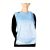 BAVAGLIO CON TASCA IN ACCOPPIATO POLIETILENE+CARTA 37 X 70 CM AZZURRO 900 PZ