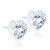 ORECCHINO POST FORATURA SWAROVSKI CRYSTAL HEART ARTICOLO BJT964