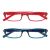 OCCHIALI TWINS SILVER ESSENTIAL ROSSO E BLU +3,50