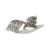 ORECCHINI METROPOLITAN CURL 9 MM