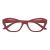 OCCHIALI TWINS PLATINUM ORCHIDEA ROSSO MATTONE +1,50