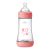 CHICCO BIBERON P5 MEDIO SILICONE GIRL 240 ML