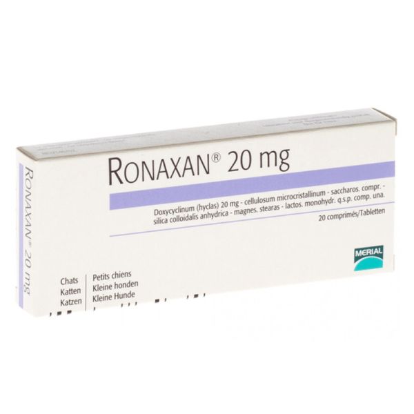 RONAXAN 20* X CANI/GATTI 20 COMPRESSE DA 20 MG