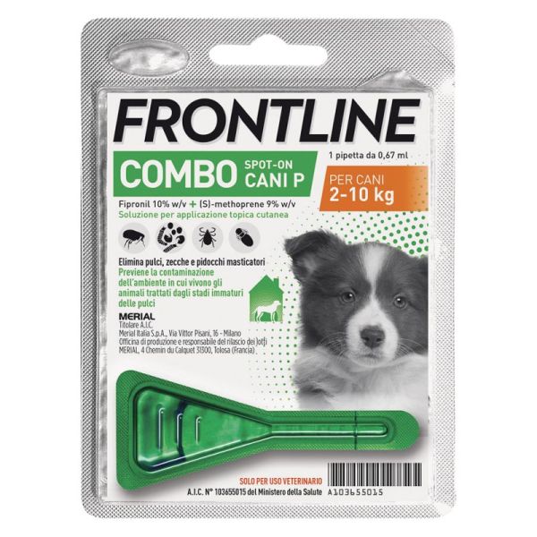 FRONTLINE COMBO SPOT ON CANI 2-5 KG 1 PIPETTA
