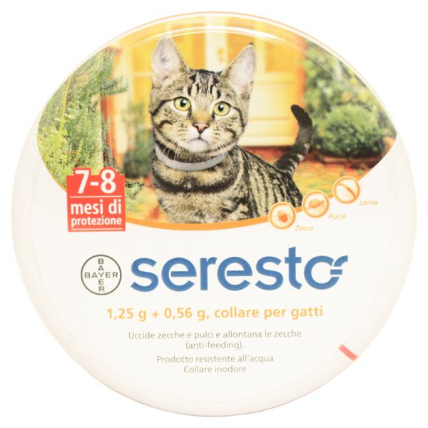 SERESTO COLLARE ANTIPARASSITARIO PER GATTI