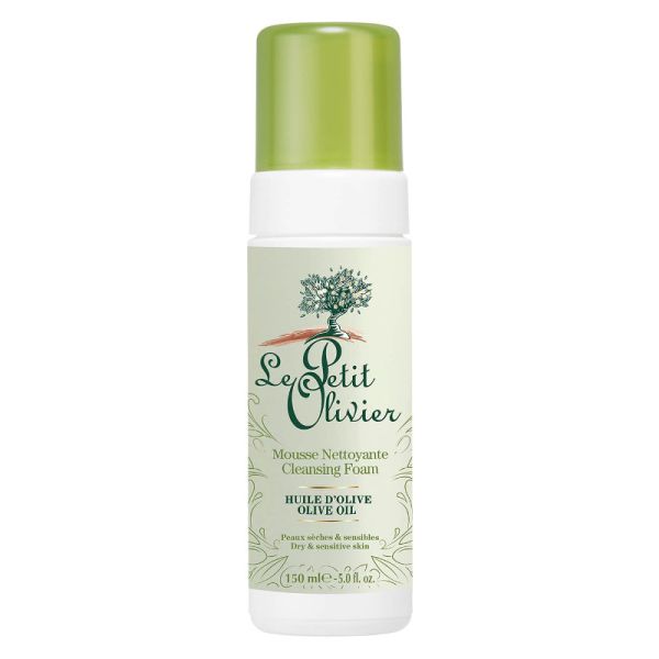 LE PETIT OLIVIER MOUSSE DETERGENTE VISO OLIVA 150 ML