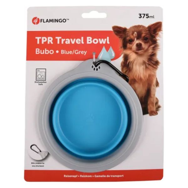 CIOTOLA DA VIAGGIO BUBO AZZURRO E GRIGIO