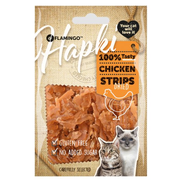 HAPKI STRISCE DI POLLO 50 G