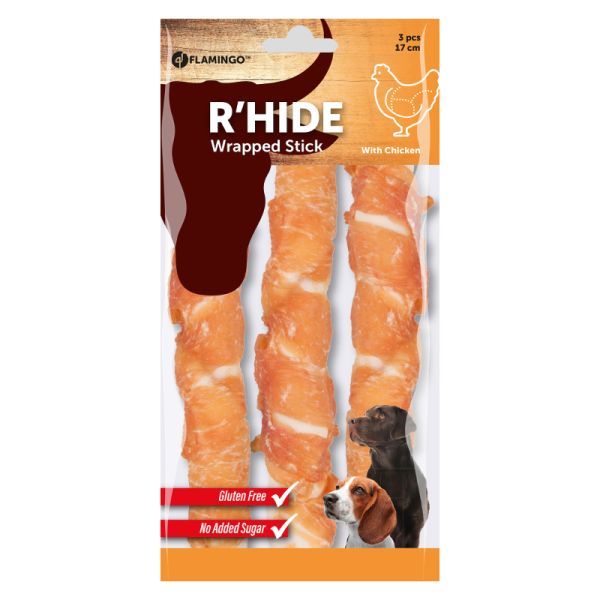 R'HIDE BASTONCINO CON POLLO 3 PEZZI 155 G