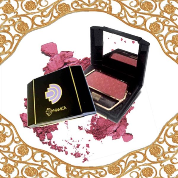 FARD COMPATTO SATINATO DYNAMICA TROUSSE LINEA NERA COLORE BEAUJOLAIS