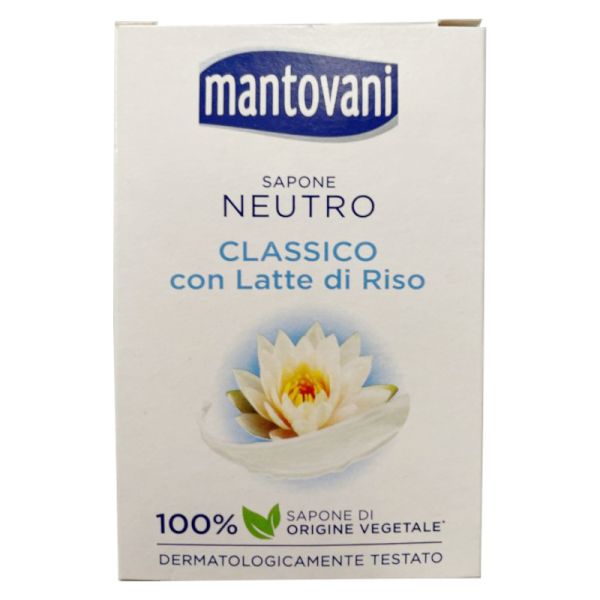 MANTOVANI SAPONE SOLIDO CON LATTE DI RISO 90 G