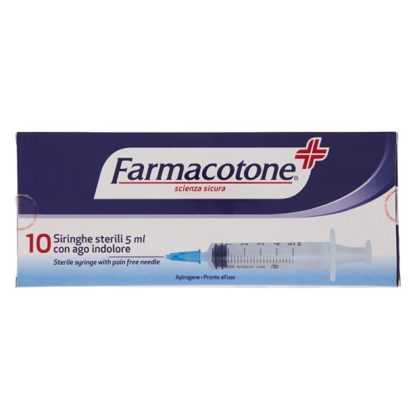 FARMACOTONE SIRINGHE MONOUSO 5ML 10PZ