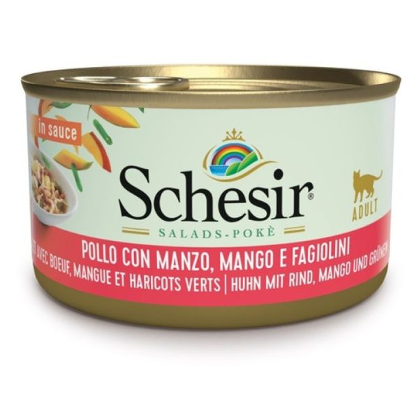 SCHESIR SALAD POLLO MANZO 24 LATTINE DA 85G