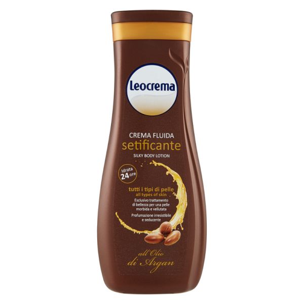 LEOCREMA CREMA FLUIDA CORPO OLIO DI ARGAN 400 ML