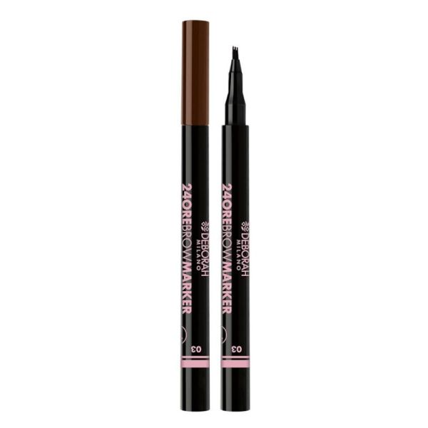 DEBORAH MILANO 24ORE BROW MARKER DARK BROWN 3