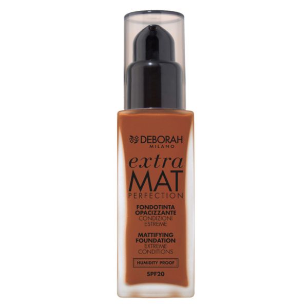DEBORAH MILANO FONDOTINTA EXTRA MAT PERFECTION 6 CARAMEL 30 ML