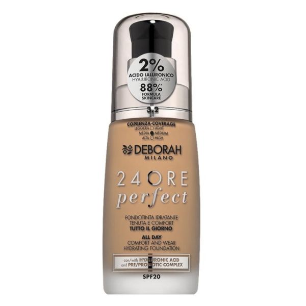 DEBORAH MILANO FONDOTINTA 24ORE PERFECT 3.2 HAZELNUT