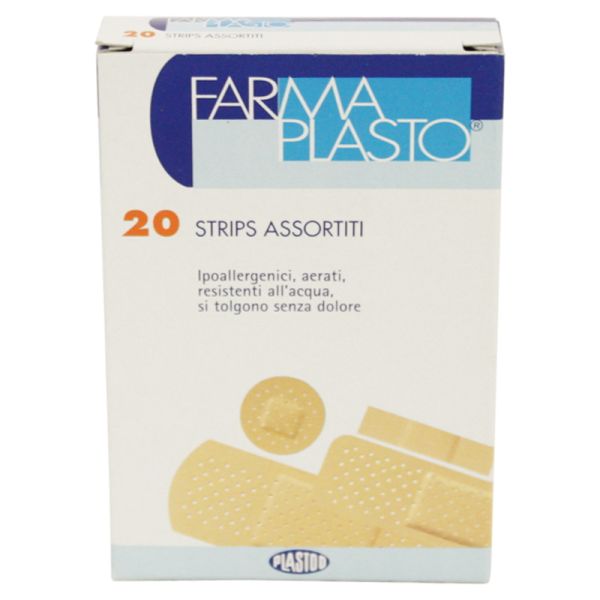 CEROTTO IPOALLERGENICO AERATO FARMAPLASTO ASSORTITI 20 PEZZI