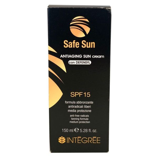 INTEGREE SAFE SUN ANTIAGING SUN CREAM SPF 15 150 ML