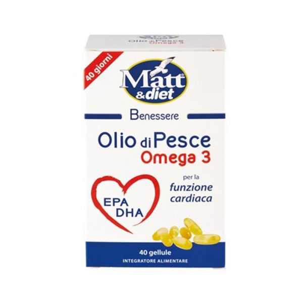 MATT&DIET OLIO DI PESCE OMEGA 3