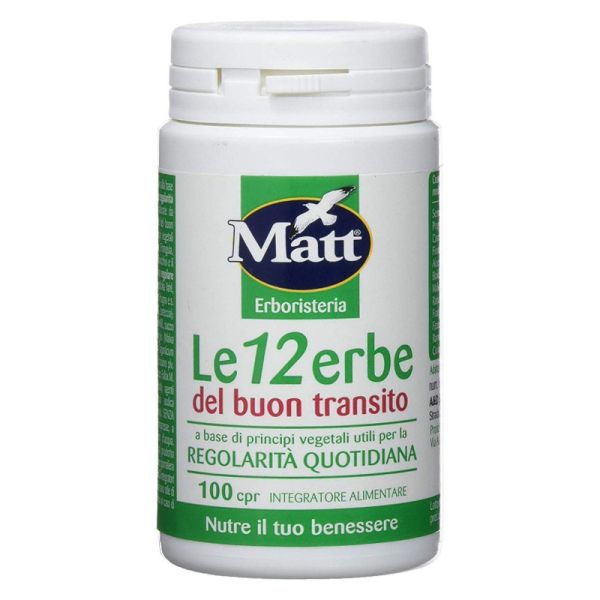 MATT&DIET LE DODICI ERBE 100 CPR