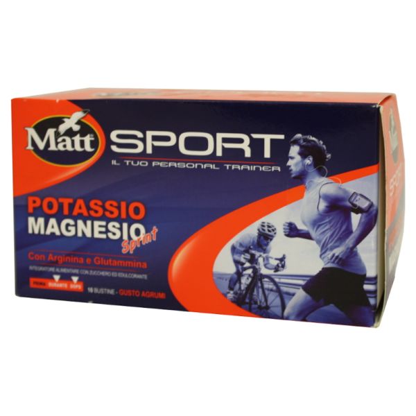 MATT&DIET MAGNESIO E POTASSIO SPRINT 10 BST X 15 G