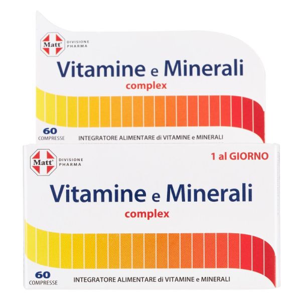 MATT VITAMINE E MINERALI COMPLEX 60 CPR