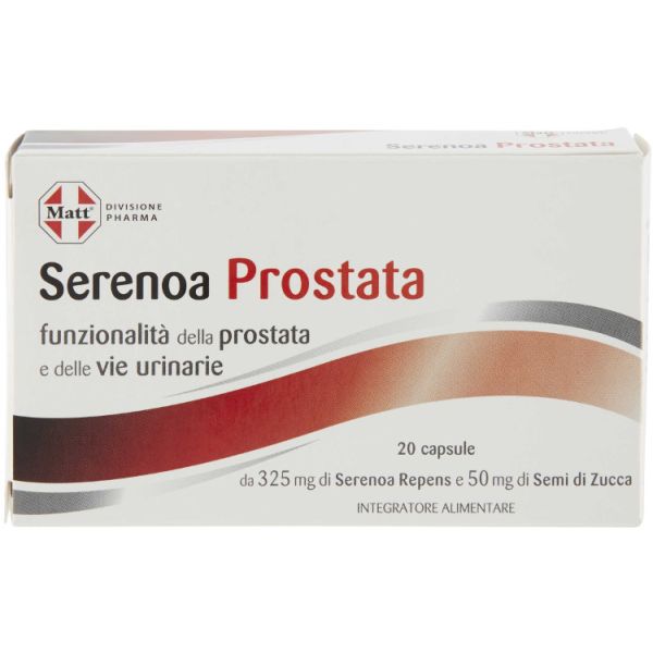 MATT PHARMA SERENOA PROSTATA 20 CPS