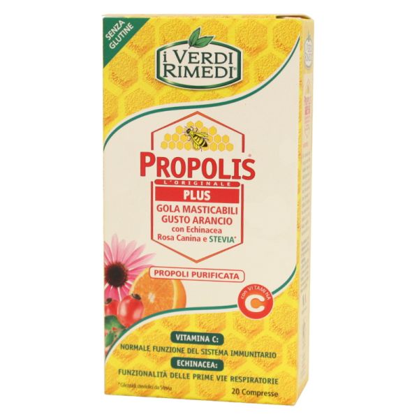 PROPOLIS PLUS GOLA ECHINACEA 20 CPR MASTICABILI