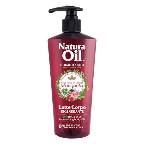 NATURAOIL LATTE CORPO RIGENERANTE CON OLIO DI ROSA MOSQUETA 250ML
