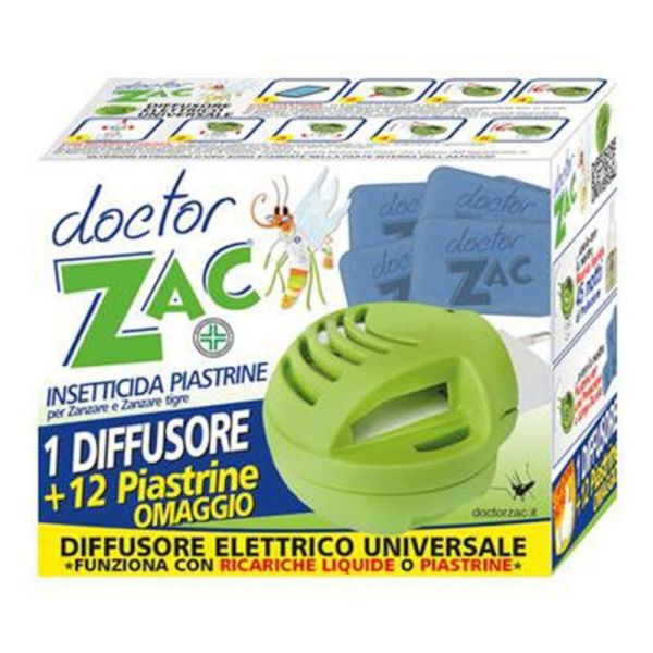 DOCTOR ZAC KIT DIFFUSORE + 12 PIASTRINE