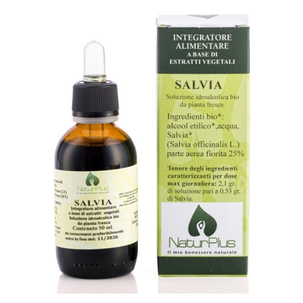 NATURPLUS TINTURA MADRE SALVIA BIO 50 ML
