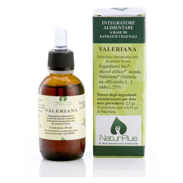 NATURPLUS TINTURA MADRE VALERIANA BIO 50 ML